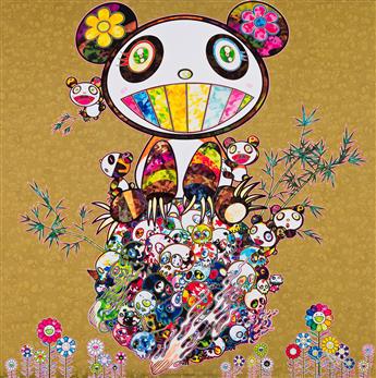 TAKASHI MURAKAMI Panda Family * Panda Family- Happiness.